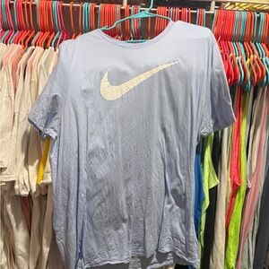 Nike Light Blue Top